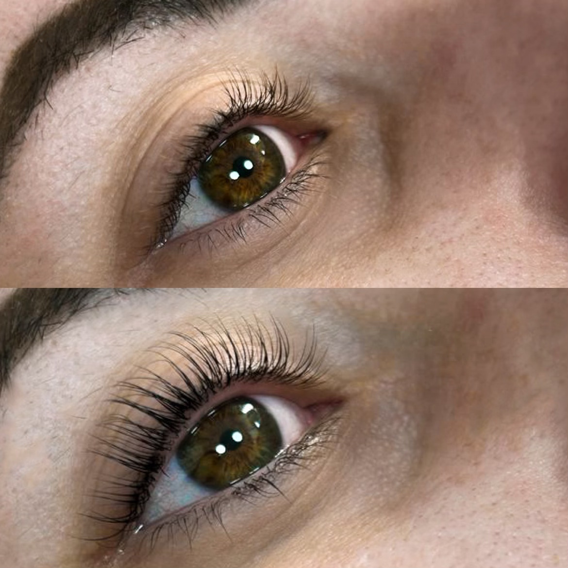 Resultado lifting vs extensiones de pestañas en Barcelona