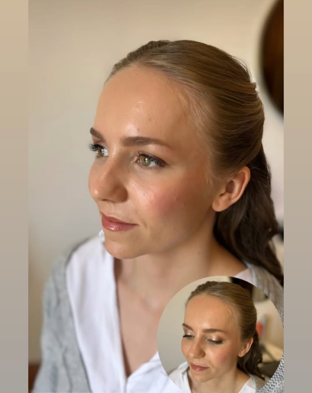 Maquillaje de novia profesional para fotos de boda perfecto y natural