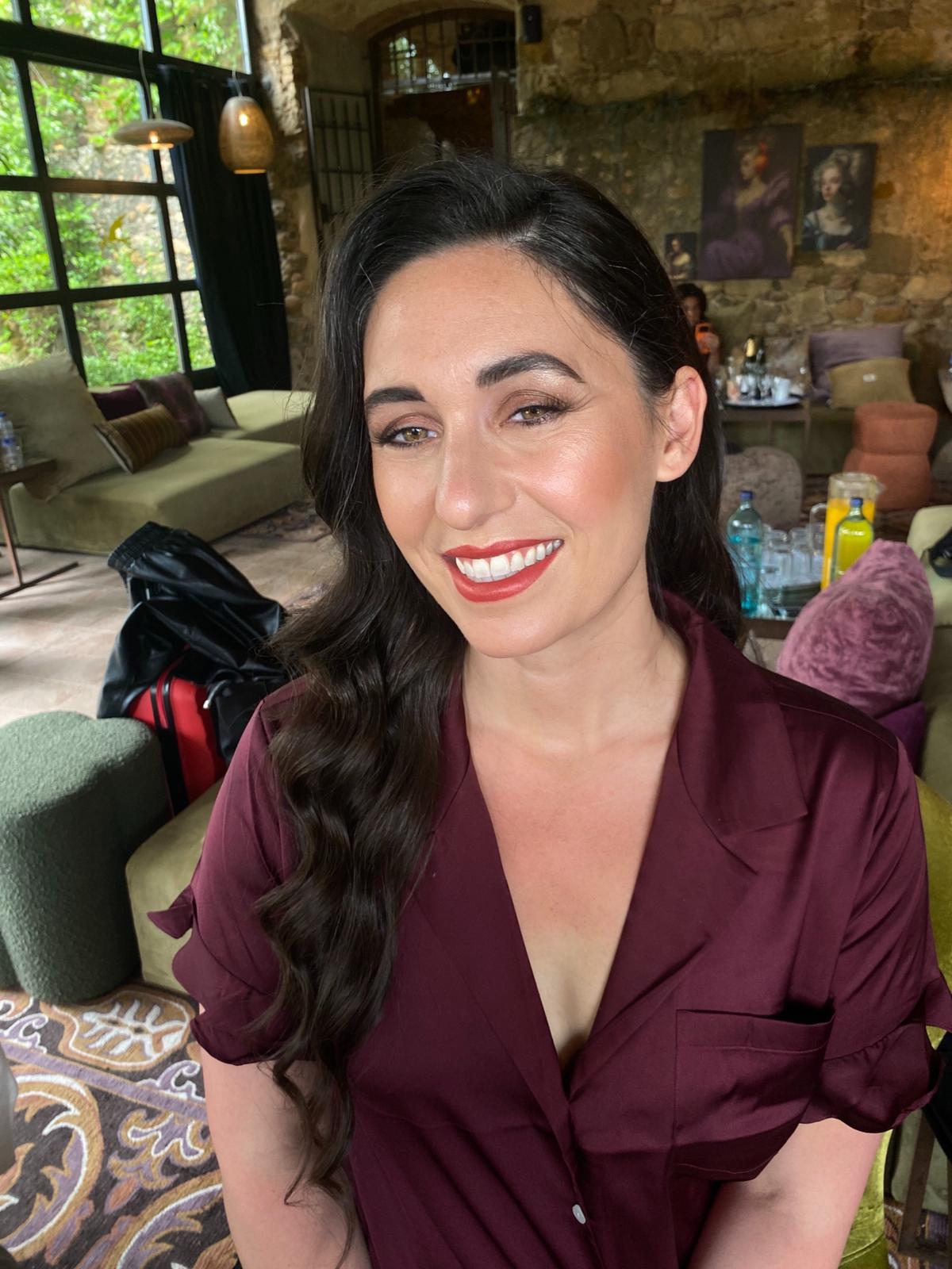 Maquillaje larga duración realizado con productos maquillaje profesional en Barcelona